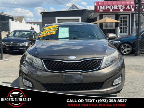 Gray 2014 Kia Optima EX