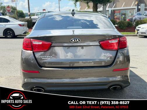 Gray 2014 Kia Optima EX