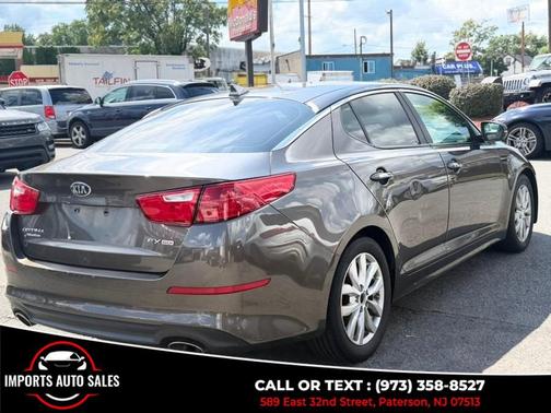 Gray 2014 Kia Optima EX