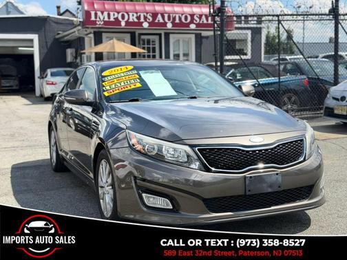 Gray 2014 Kia Optima EX