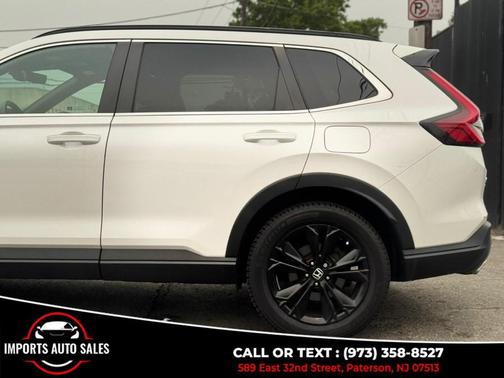 White 2023 Honda CR-V Hybrid Sport Touring