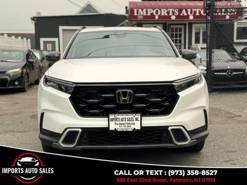 White 2023 Honda CR-V Hybrid Sport Touring