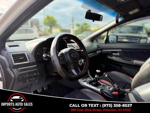 Crystal White Pearl 2016 Subaru WRX STI Base