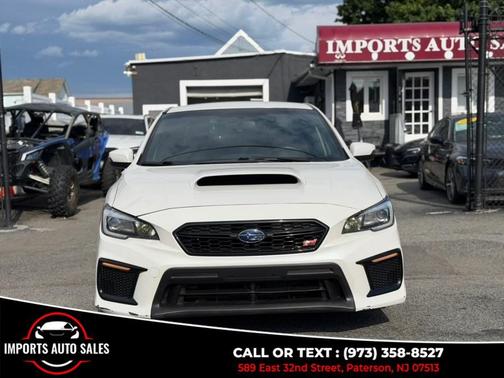 Crystal White Pearl 2016 Subaru WRX STI Base