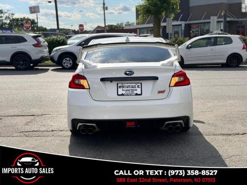 Crystal White Pearl 2016 Subaru WRX STI Base
