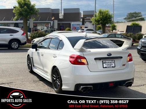 Crystal White Pearl 2016 Subaru WRX STI Base