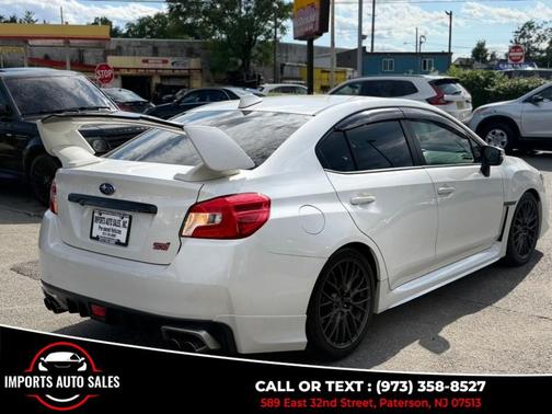 Crystal White Pearl 2016 Subaru WRX STI Base
