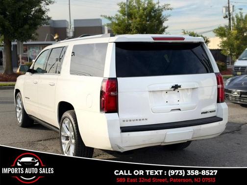 White 2017 Chevrolet Suburban Premier