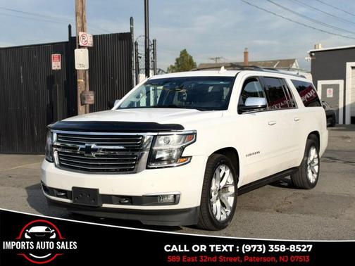 White 2017 Chevrolet Suburban Premier