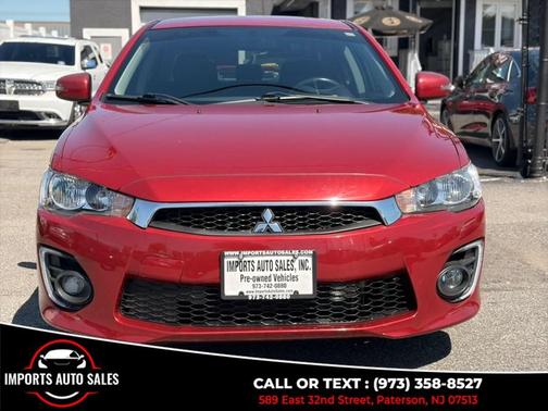 Red 2016 Mitsubishi Lancer SE