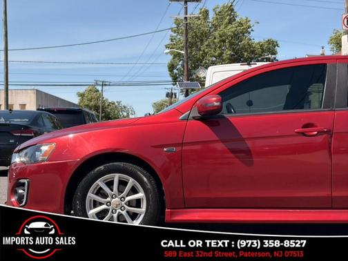 Red 2016 Mitsubishi Lancer SE
