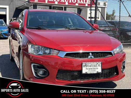 Red 2016 Mitsubishi Lancer SE
