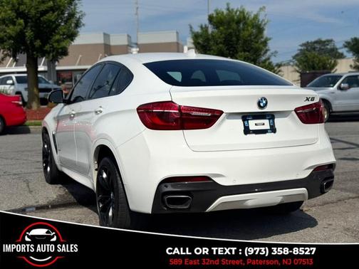White 2018 BMW X6 xDrive35i