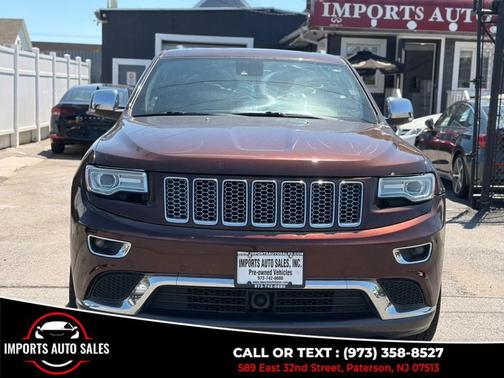 Brown 2015 Jeep Grand Cherokee Summit