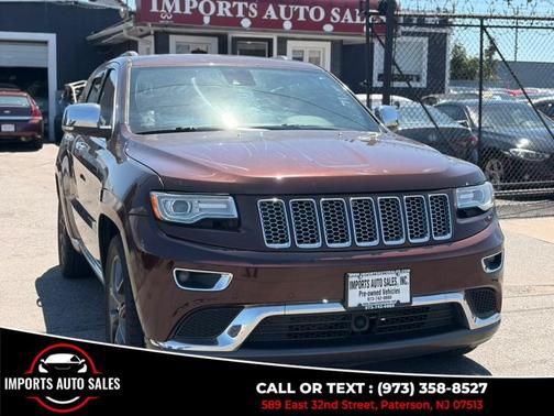 Brown 2015 Jeep Grand Cherokee Summit