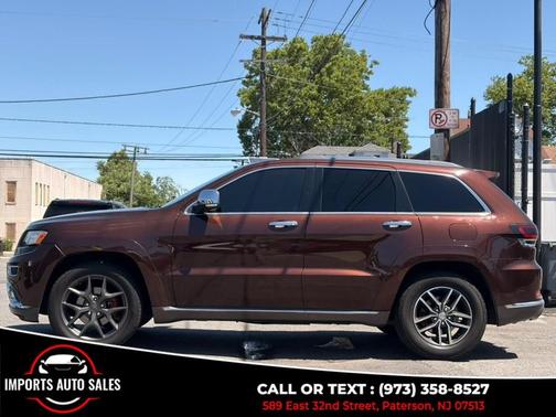 Brown 2015 Jeep Grand Cherokee Summit