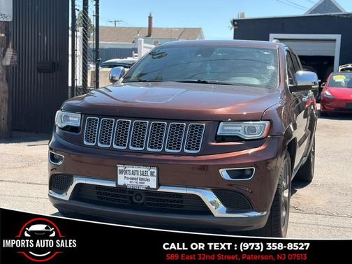 Brown 2015 Jeep Grand Cherokee Summit