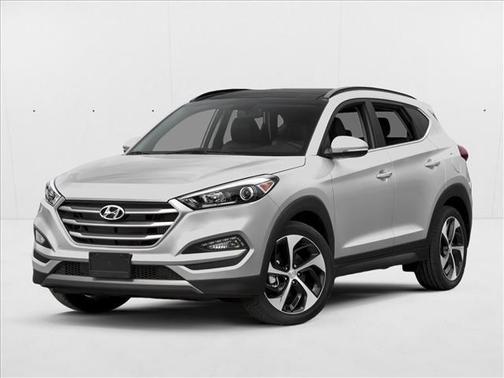 Dazzling White 2018 Hyundai TUCSON Limited