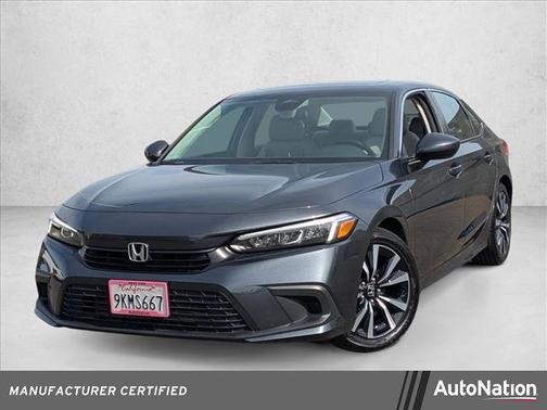 Meteorite Gray Metallic 2024 Honda Civic EX