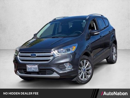 Magnetic Metallic 2018 Ford Escape Titanium