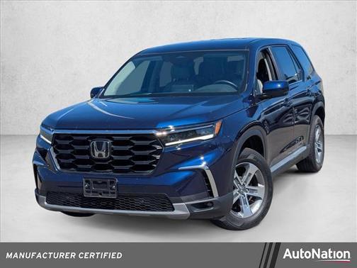 Obsidian Blue Pearl 2024 Honda Pilot EX-L 7 Passenger