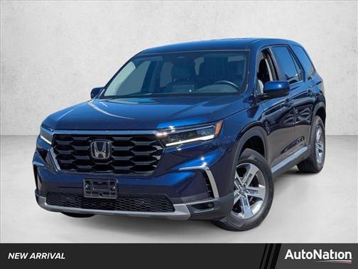 Obsidian Blue Pearl 2024 Honda Pilot EX-L 7 Passenger