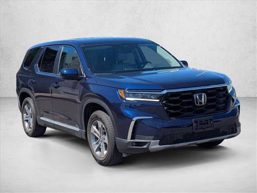 Obsidian Blue Pearl 2024 Honda Pilot EX-L 7 Passenger