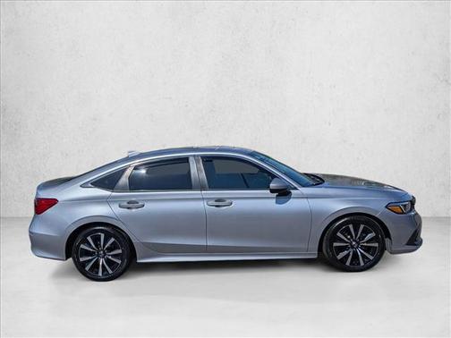 Lunar Silver Metallic 2022 Honda Civic EX