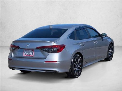 Lunar Silver Metallic 2022 Honda Civic EX