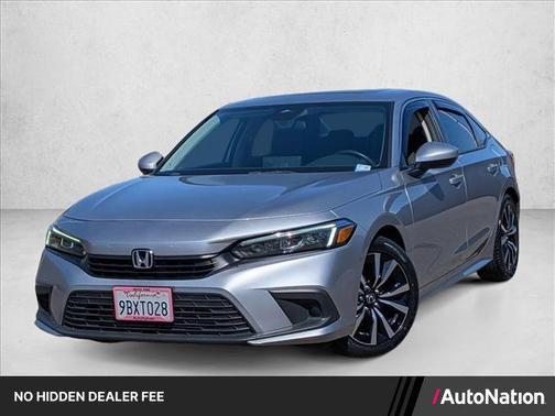Lunar Silver Metallic 2022 Honda Civic EX