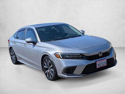 Lunar Silver Metallic 2022 Honda Civic EX
