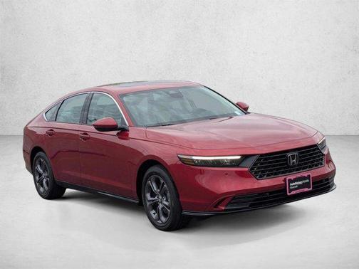 Radiant Red Metallic 2026 Honda Accord Hybrid EX-L