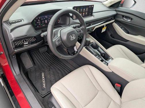 Radiant Red Metallic 2026 Honda Accord Hybrid EX-L