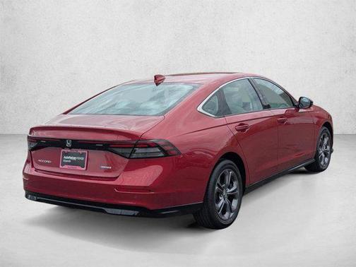 Radiant Red Metallic 2026 Honda Accord Hybrid EX-L