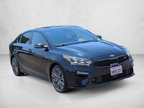 Aurora Black 2020 Kia Forte GT