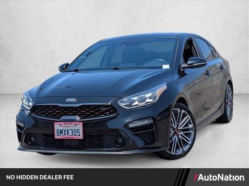 Aurora Black 2020 Kia Forte GT