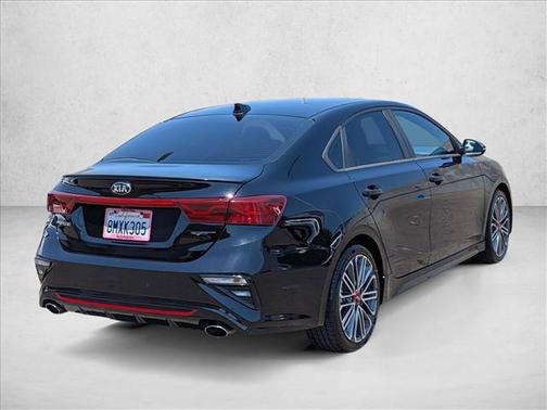 Aurora Black 2020 Kia Forte GT