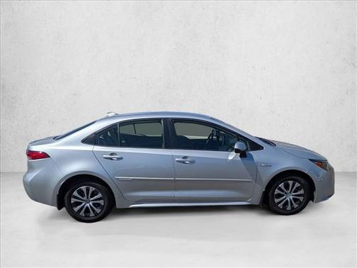 Classic Silver Metallic 2021 Toyota Corolla Hybrid LE