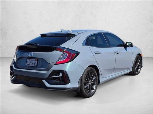 Silver/Gray 2020 Honda Civic EX