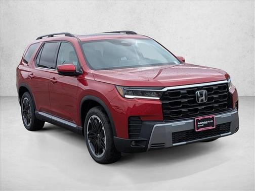 Radiant Red Metallic II 2026 Honda Pilot Touring 8-Passenger