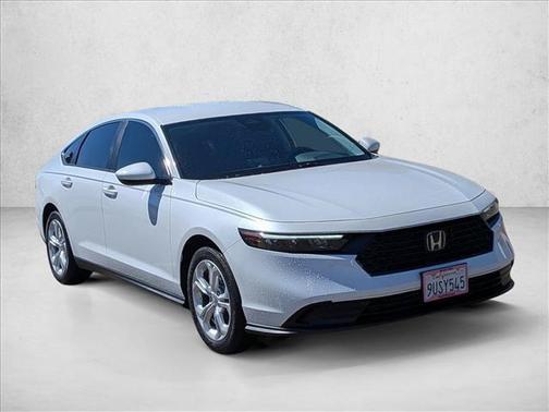 Platinum White Pearl 2025 Honda Accord LX 1.5T