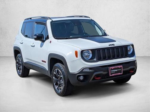 Alpine White Clearcoat 2023 Jeep Renegade Trailhawk