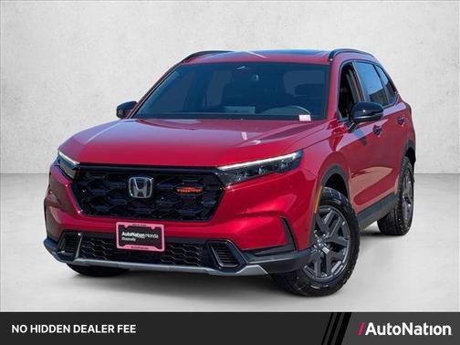 Radiant Red Metallic 2026 Honda CR-V Hybrid TrailSport AWD