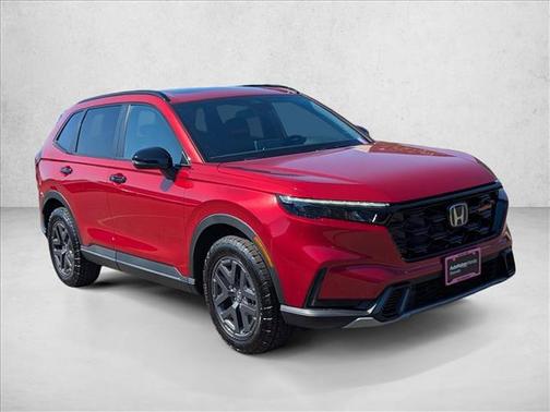 Radiant Red Metallic 2026 Honda CR-V Hybrid TrailSport AWD