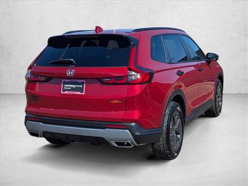 Radiant Red Metallic 2026 Honda CR-V Hybrid TrailSport AWD