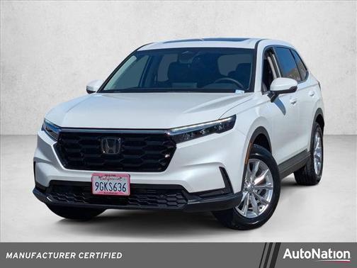 Platinum White Pearl 2023 Honda CR-V EX-L