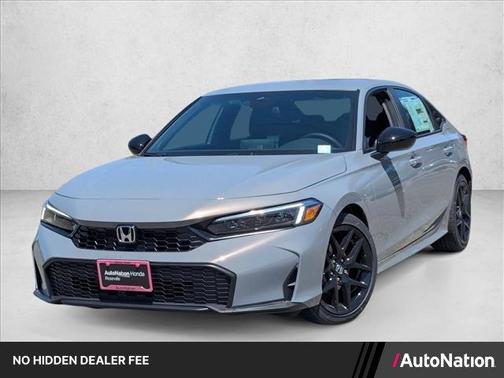 Urban Gray Pearl 2026 Honda Civic Sport