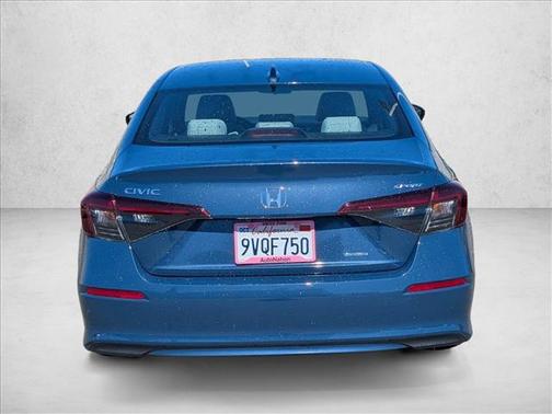 Blue Lagoon Pearl 2025 Honda Civic Hybrid Sport