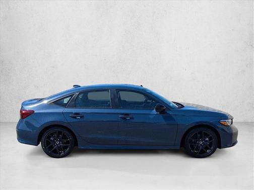 Blue Lagoon Pearl 2025 Honda Civic Hybrid Sport