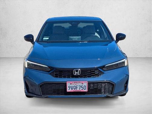 Blue Lagoon Pearl 2025 Honda Civic Hybrid Sport